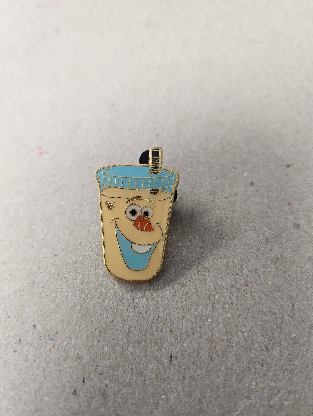Olaf Milkshake Pin
